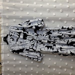 Anthropologie Maeve Cotton Floral Button Down Maxi Dress Size 8